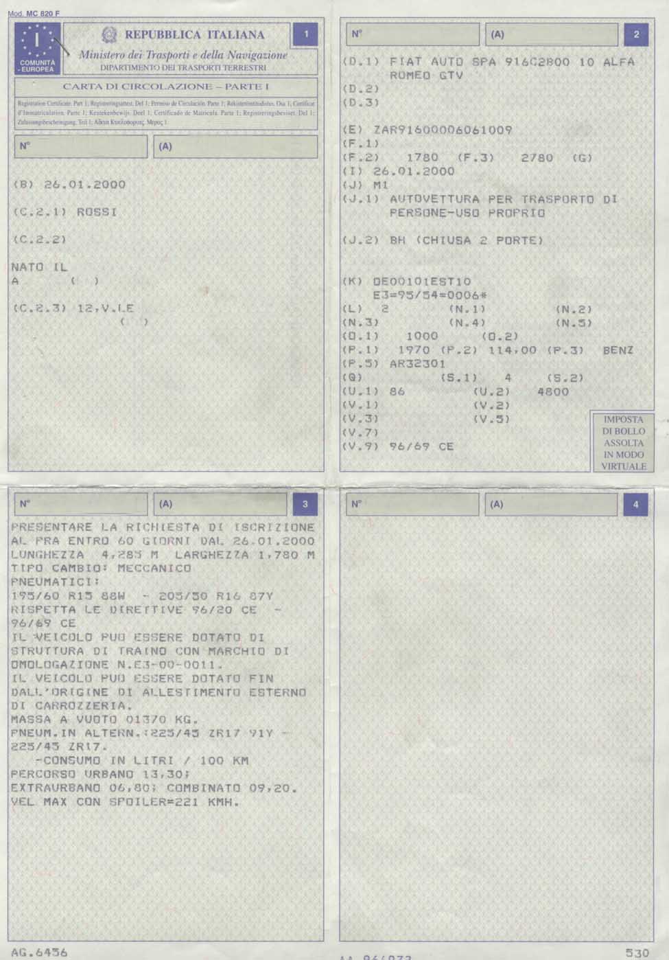 Cartella auto Patente Tessera GUSCIO libretto di circolazione passaporto ASTUCCIO carta di credito 